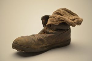 Zapato de auschwitz