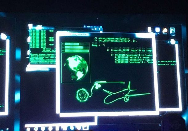 pantalla aeropuerto