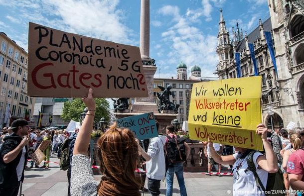 Protesta en Alemania