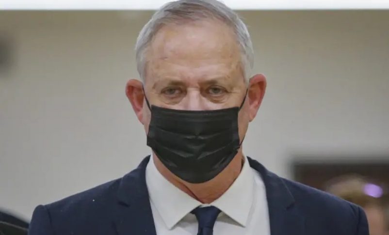 gantz planea el cierre de la cuarentena