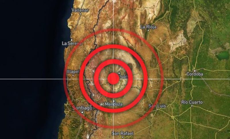 terremoto en argentina