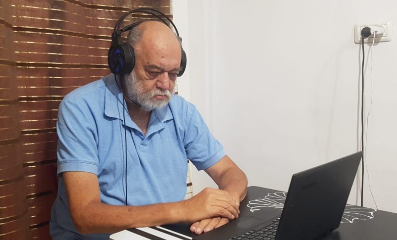 Israel-Radio Jai-Itzik Horn