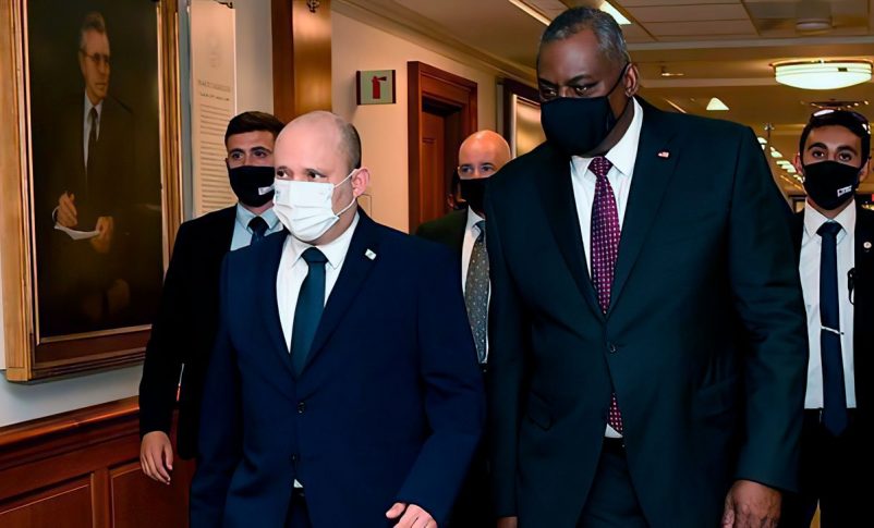 PM Bennett y Lloyd Austin