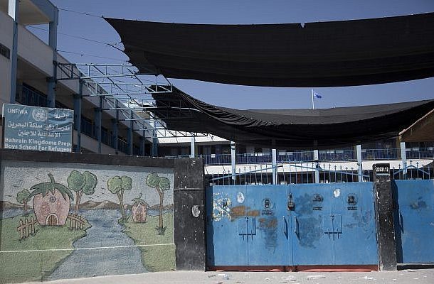 escuela en gaza