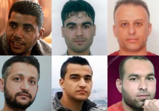 6 prisioneros fugados