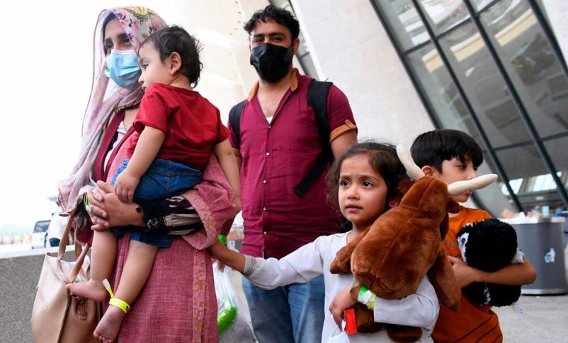 niños afganos