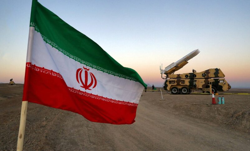bandera iraní