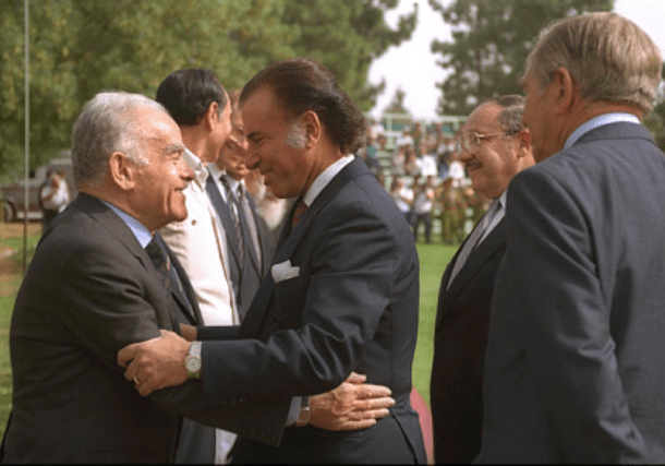 Menem en Israel