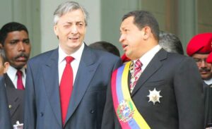 Hugo Chavez- Néstor Kirchner