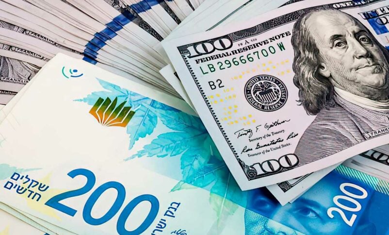 shekel- dolar