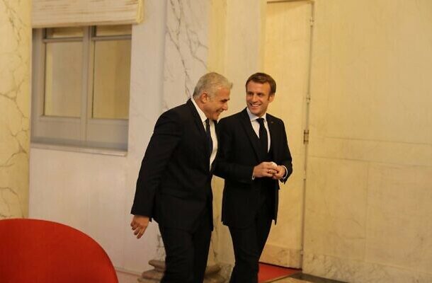 lapid- macron