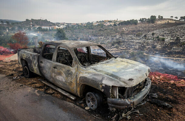 Incendios en Israel