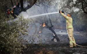 Incendios en Israel