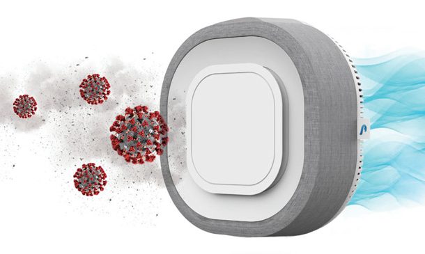 Sistema inteligente de monitoreo y purificación de aire, elimina 99,9% de virus y bacterias