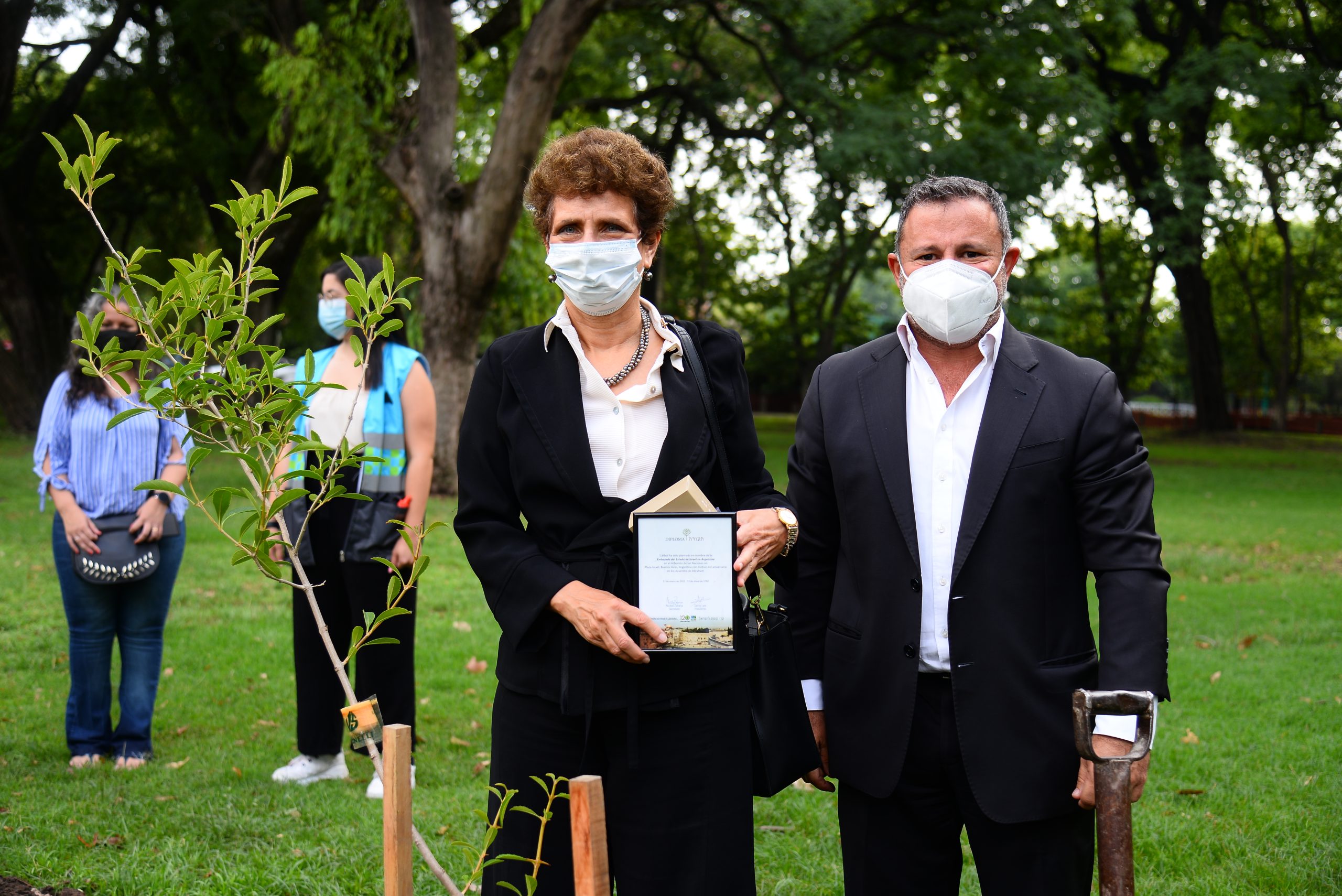 El KKL inaugura el Arboreto de las Naciones