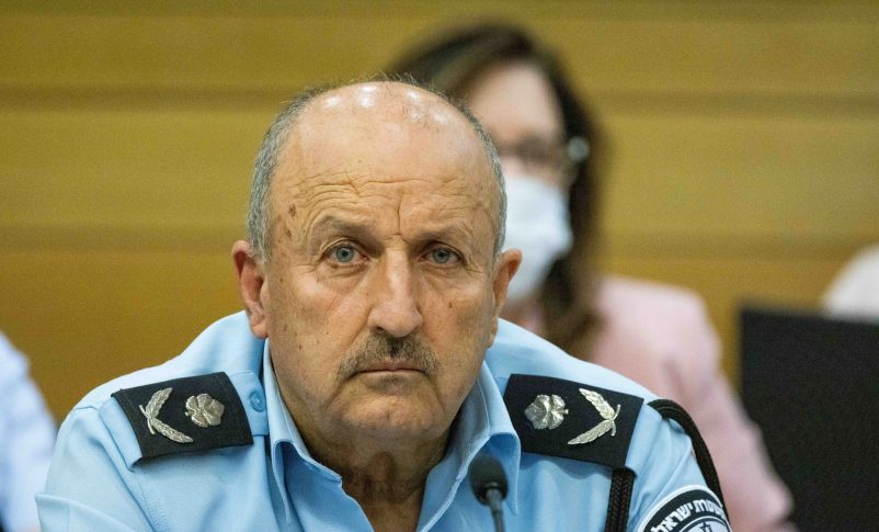 El comandante de la policía de Israel, Jamal Hakrush