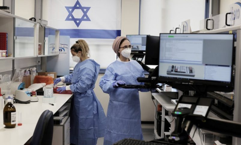 Israel: 41.154 personas fueron confirmadas positivas hoy por coronavirus