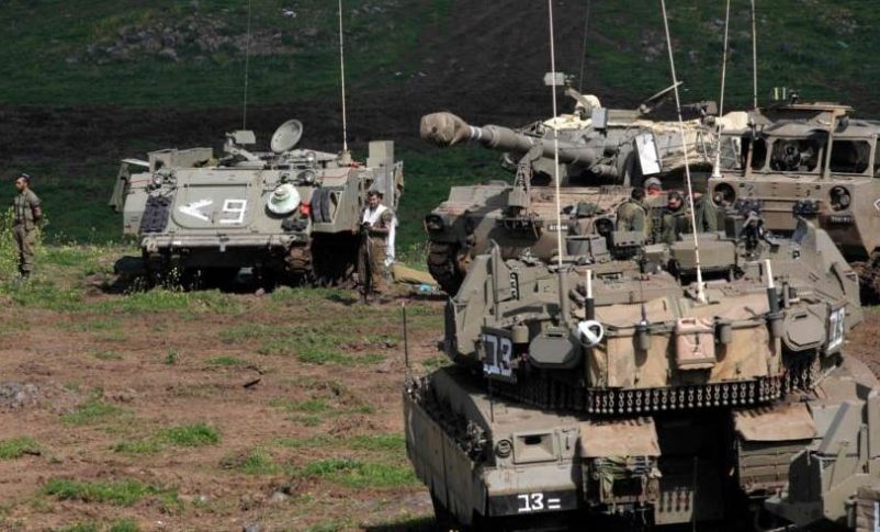 tanques israelíes