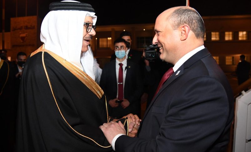 Bennett en Bahrein