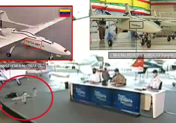 Irán dio a Venezuela conocimientos para fabricar vehículos aéreos no tripulados avanzados