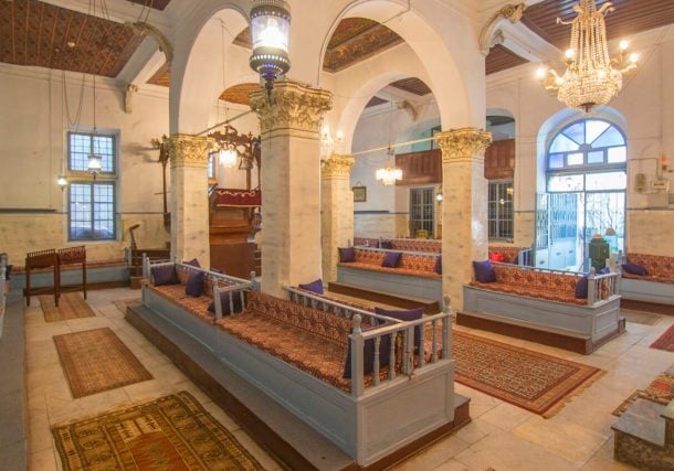 La sinagoga Shalom es parte del proyecto del Patrimonio Judío de Izmir. (Nesim Bencoya)