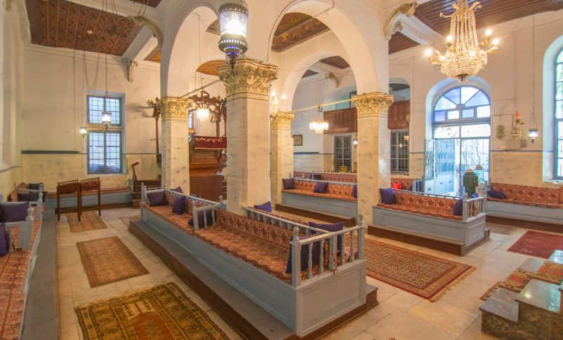 La sinagoga Shalom es parte del proyecto del Patrimonio Judío de Izmir. (Nesim Bencoya)