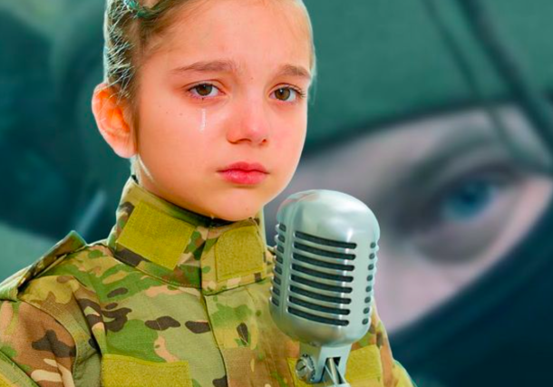 Ameli, l aniña italiana que canta sobre su país