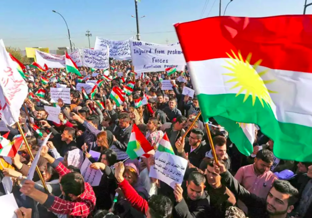 El sorprendente aliado de Israel en Oriente Medio Los manifestantes piden la independencia kurda en el norte de Irak | Foto de archivo: AFP