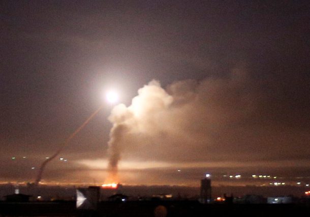 presunto ataque israelí en Damasco