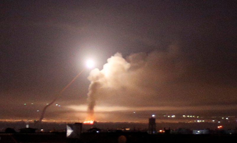 presunto ataque israelí en Damasco