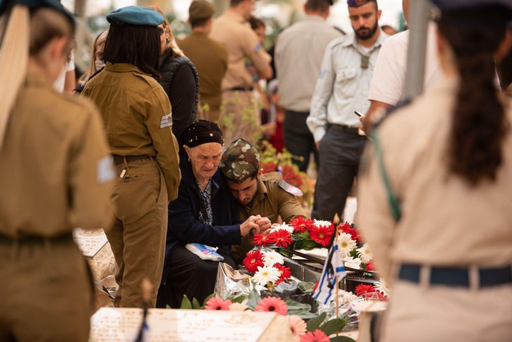 Israel homenajea a sus soldados caídos