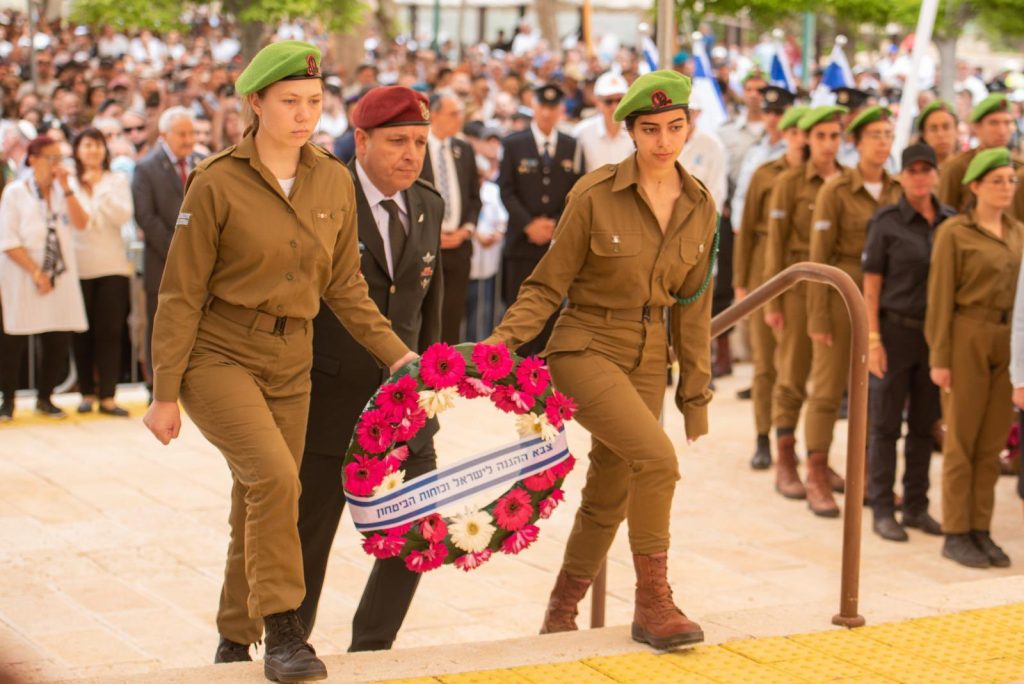 Israel homenajea a sus soldados caídos