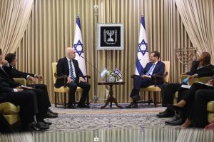 Radio Jai-El presidente de Israel Isaac Herzog recibió a Horacio Rodríguez Larreta