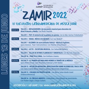Encuentro de música judía Zamir - Radio Jai