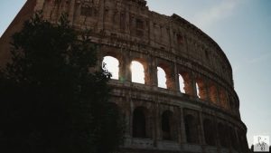 El Coliseo, una foto del trailer. Créditos: Parque Arqueológico del Coliseo. Realización: Karmachina