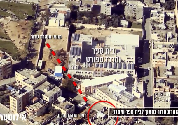 Las FDI exponen los 'sitios de Hamas' en áreas civiles de Gaza, en un intento por explicar futuros ataques