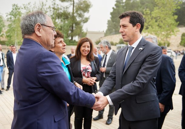 Radio jai -Wado de Pedro encabeza la firma de un convenio de cooperación con el Museo del Holocausto de Jerusalén