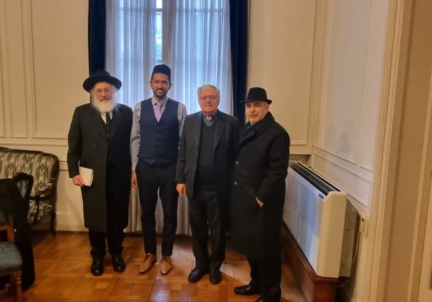 Conferencia Episcopal Argentina, Monseñor Ojeda, Imám Marwan Gill, Rabino Saul Bonino, Miguel Steuermann