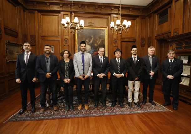 Radio Jai-La Confraternidad Judeo-Musulmana se reúne con el rector de la Universidad Católica de Chile