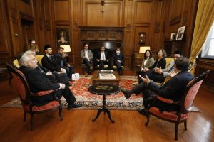 Radio Jai -La Confraternidad Judeo-Musulmana se reúne con el rector de la Universidad Católica de Chile