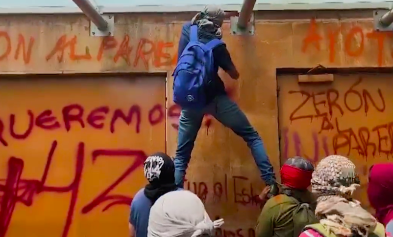 Radio Jai -Protesta frente a la Embajada de Israel en México para exigir la extradición de Tomás Zerón de Lucio