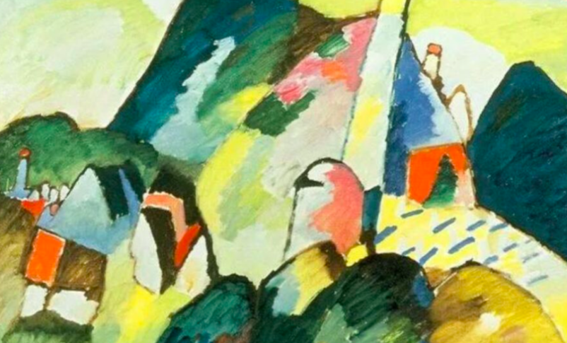 Radio Jai-En septiembre de 2022, la pintura de Wassily Kandinsky "Vista de Murnau con la iglesia" fue devuelta a los descendientes de un coleccionista de arte judío que fue asesinado en el Holocausto. (Dominio publico)