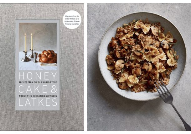 Radio Jai -'Pastel de Miel y Latkes: Recetas del Viejo Mundo por los Sobrevivientes de Auschwitz-Birkenau' (Cortesía); Barnices kasha de Tova Friedman (Ellen Silverman).