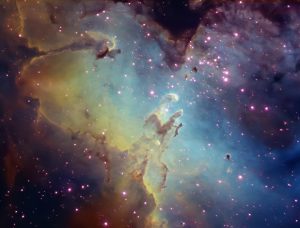 Radio Jai -Nebulosa de los Pilares de la Creación, fotografiada por David 'Deddy' Dayag (Cortesía de David Dayag)