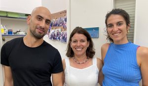Radio Jai -De izquierda a derecha, los investigadores de la Universidad de Tel Aviv Dr. Nour Ershaid, Prof. Neta Erez y Lea Monteran. (Cortesía de la Universidad de Tel Aviv)