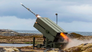 Radio Jai -NASAMS es un sistema de defensa aérea de mediano alcance muy capaz, pero no podrá defenderse de manera sólida contra los ataques rusos que utilizan misiles balísticos iraníes. (Defensa Raytheon/Kongsberg)