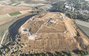 Radio Jai -Vista aérea de Tel Lachish (Emil Aladjem)