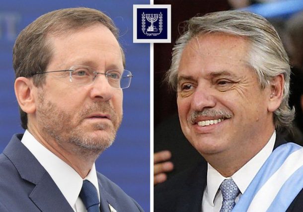 Radio Jai -El presidente israelí, Yitzhak Herzog, llamó al presidente de Argentina y lo felicitó por el triunfo de la selección