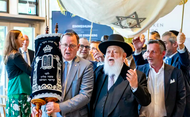 Radio Jai -sinagoga en Waldkliniken Eisenberg.