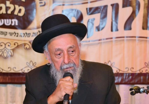 Radio Jai -El cofundador y líder espiritual de Shas, el rabino Shimon Baadani, muere a los 94 años